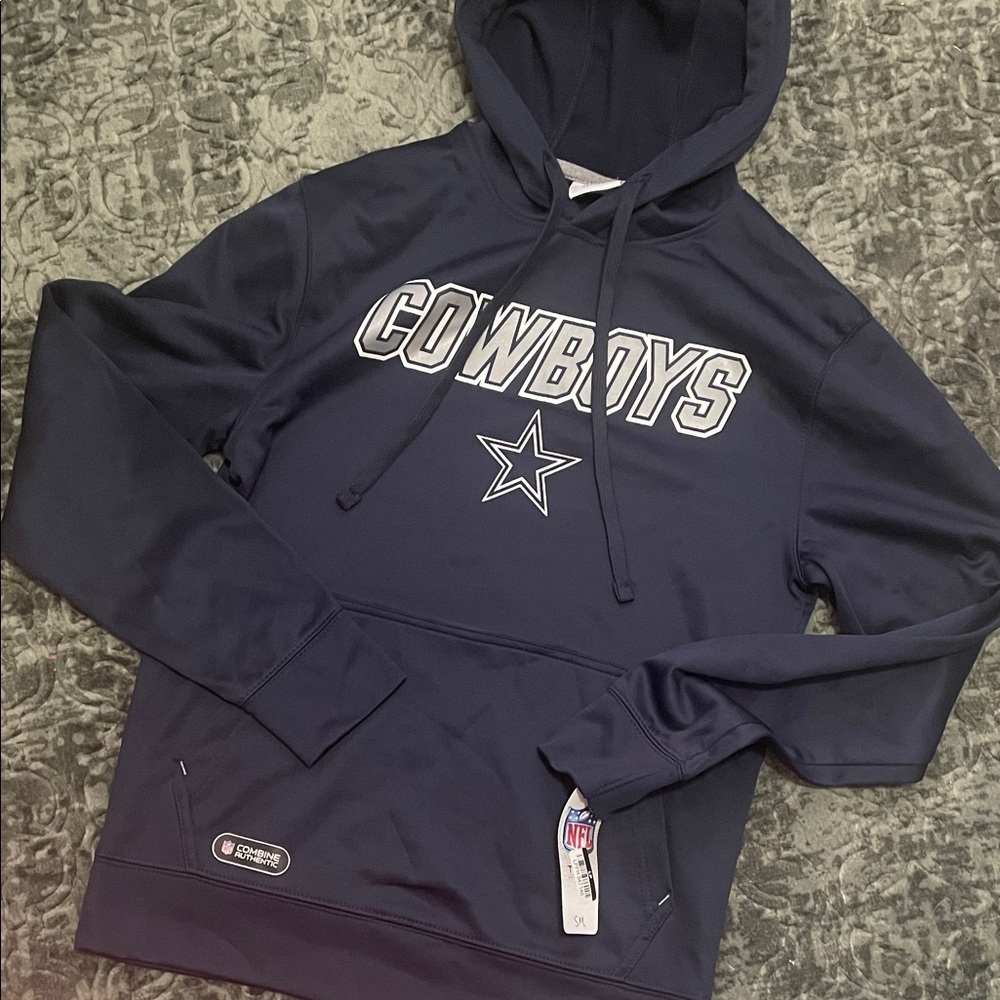 NFL Dallas Cowboys Navy Blue Hoodie